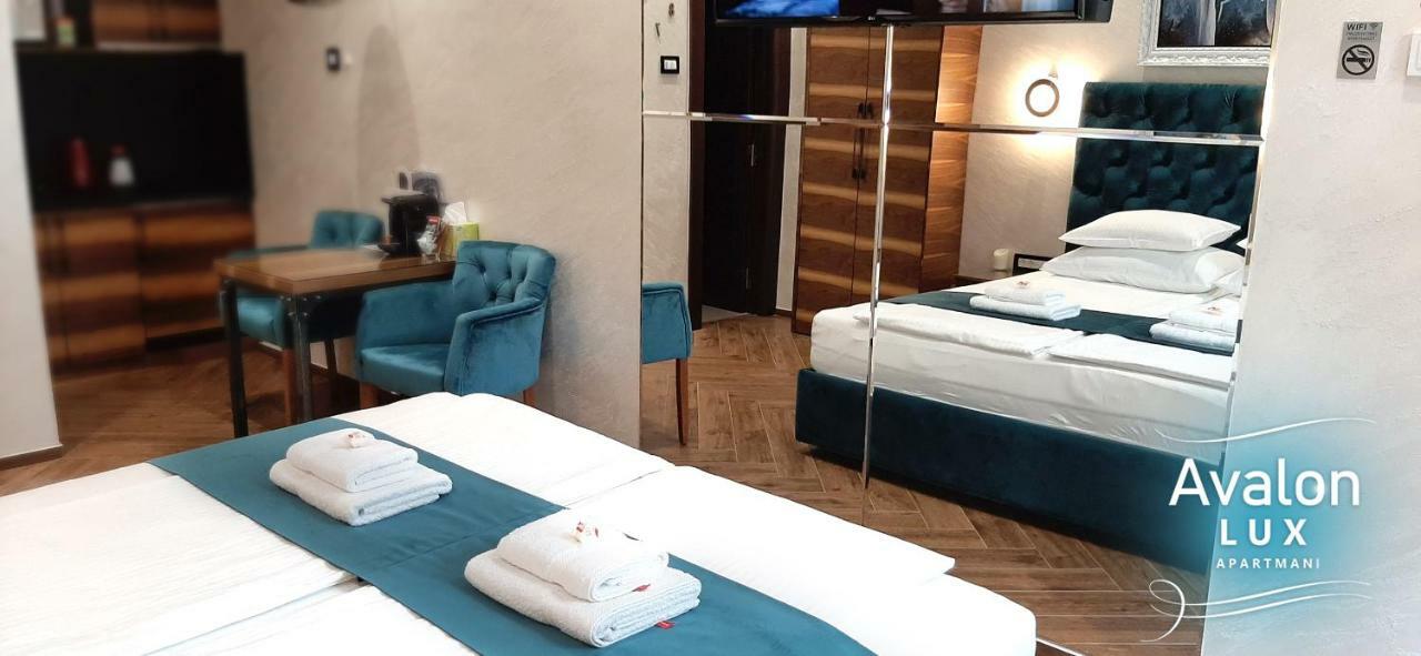 Avalon Lux Studio Apartment Novi Sad Eksteriør billede