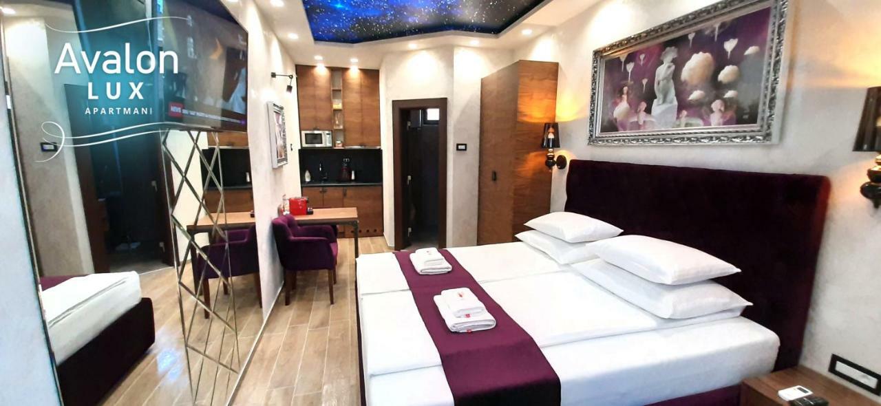 Avalon Lux Studio Apartment Novi Sad Eksteriør billede